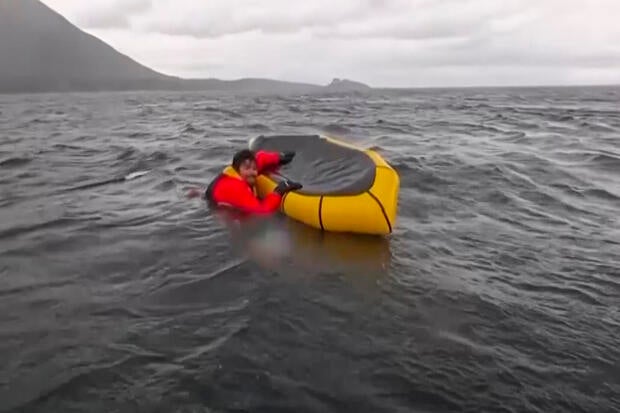 Chile Kayaking Whale 