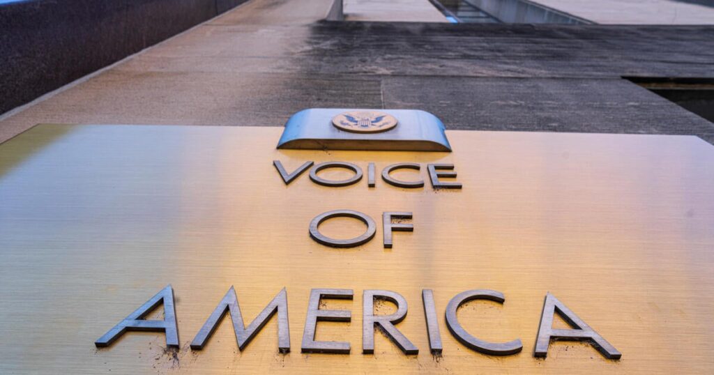 All full-time workers at Voice of America placed on leave following Trump directive