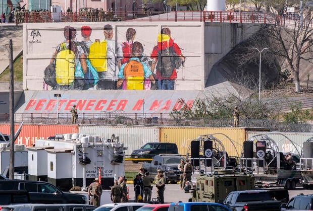 Vance, Hegseth and Gabbard visit southern border in Texas