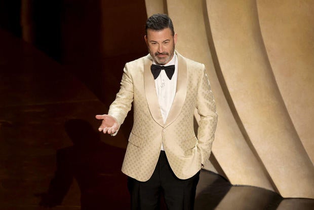 Jimmy Kimmel hosting the 2024 Oscars 