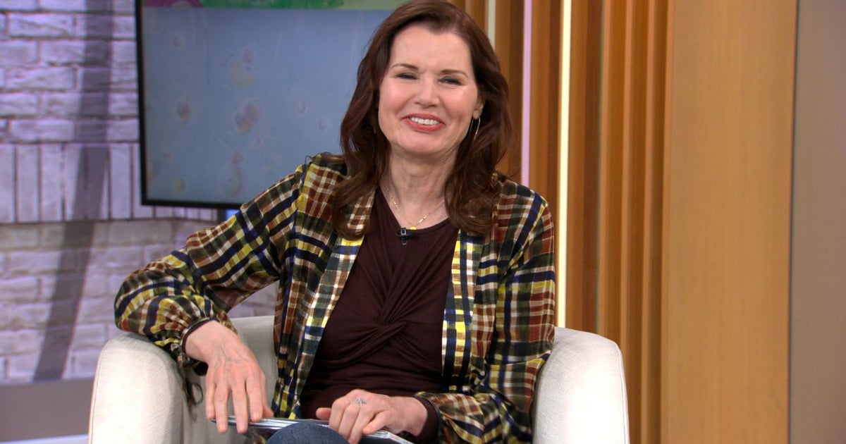 Geena Davis confronts childhood teasing and self-doubt in new children's book, "The Girl Who Was Too Big for the Page"