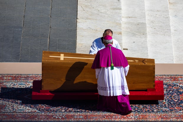 Funeral Takes Place For Pope Francis. 