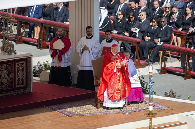 Funeral Takes Place For Pope Francis. 