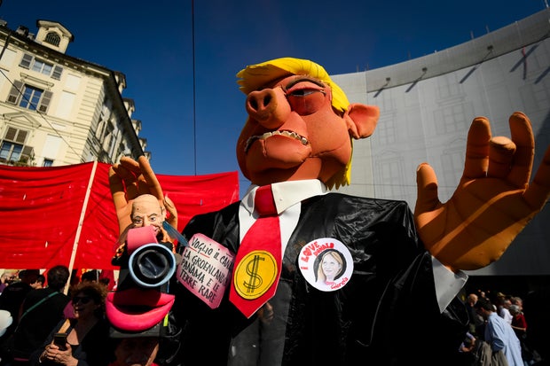 May Day Demonstration Held In Turin 
