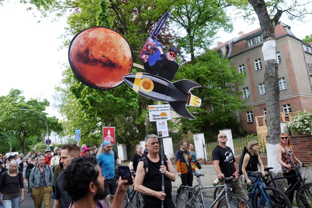 May Day In Berlin 