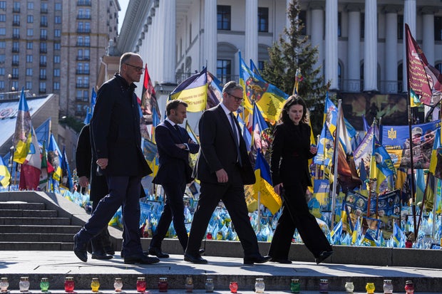 Ukraine and allies push for 30-day ceasefire that would begin on Monday, but Putin wants direct talks