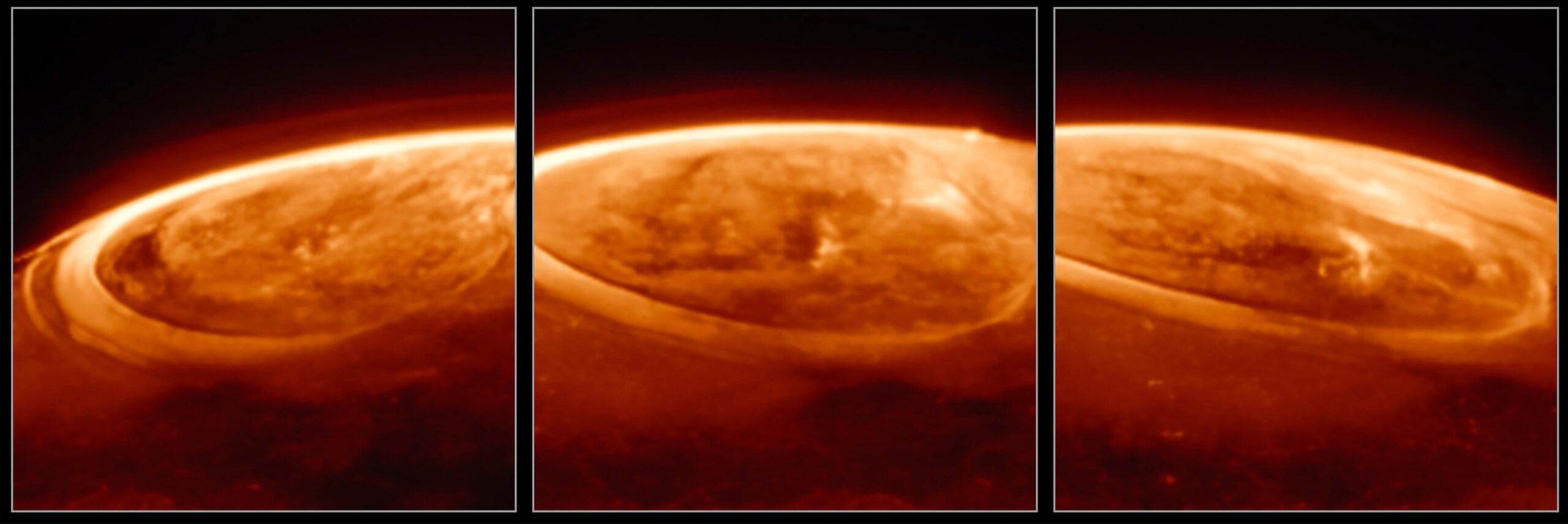 Webb telescope captures images of Jupiter's auroras in stunning new detail