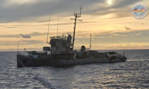 WWII-era ship sinks before it can be sunk as target practice in U.S.-Philippine drills